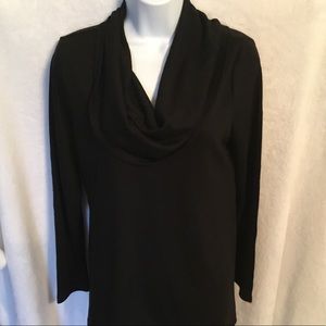 Joan Vass Tunic Cowl Neck Top...HIGH QUALI…